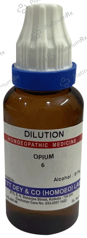 Sett Dey Opium Dilution 6