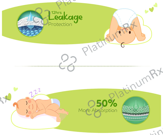 Dabur Baby Super Pants with Aloe Vera, Shea Butter & Vitamin E - Size Medium