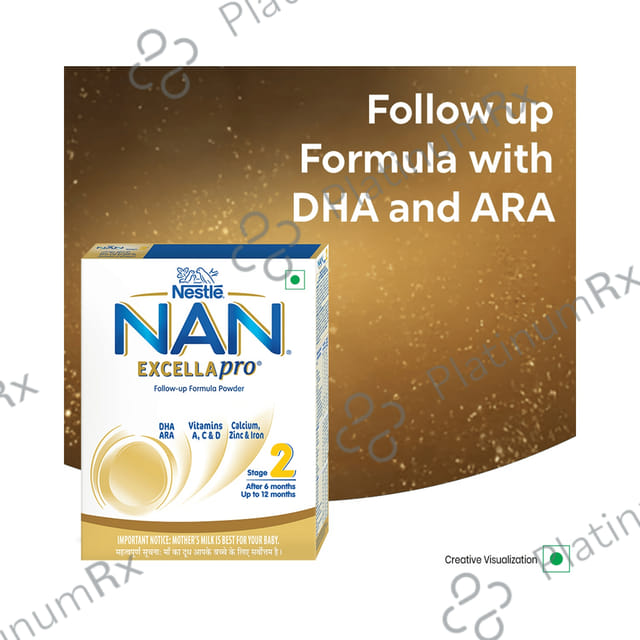 Nestle Nan Excellapro 2 Follow-Up Formula with Vitamins, DHA, ARA, Calcium & Iron - Powder
