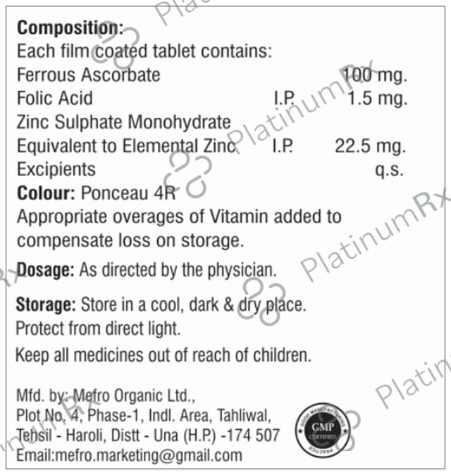 Shfol -XT Tablet
