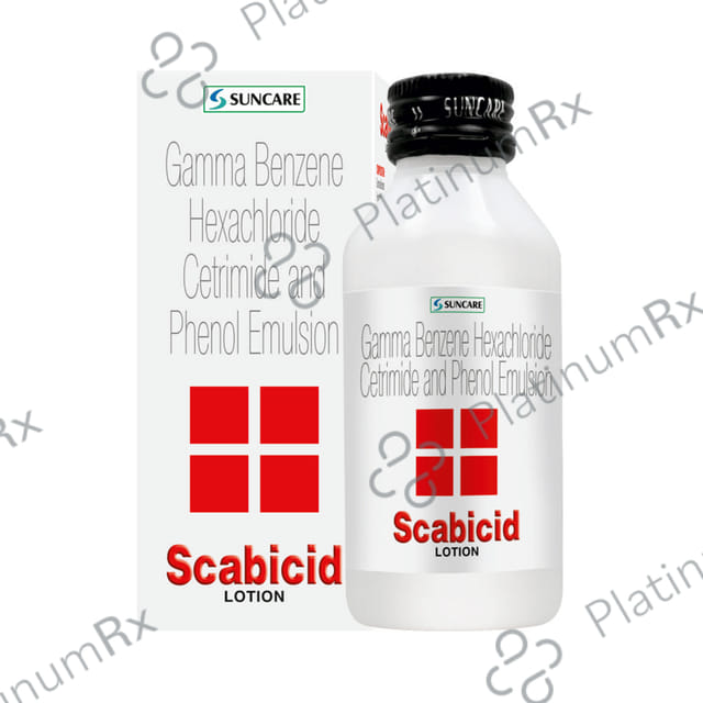 Scabicid Lotion 100 ml Emulsion Suncare Formulations Pvt Ltd