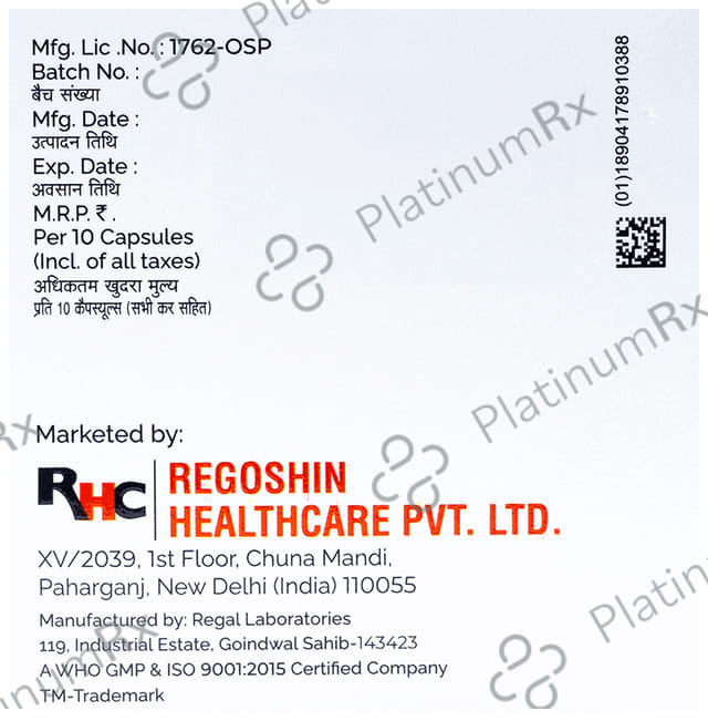 Pantoreg DSR 30/40mg Capsule 10s