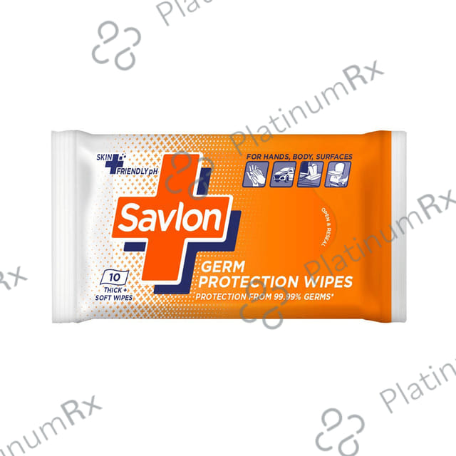 Savlon Germ Protection Wipes 10 wipes