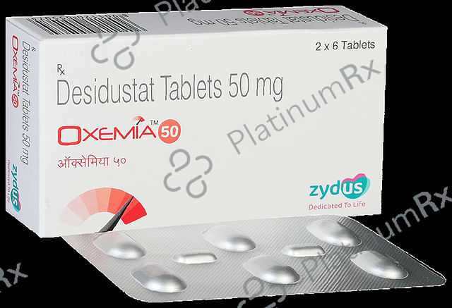 Oxemia 50mg Tablet 6s