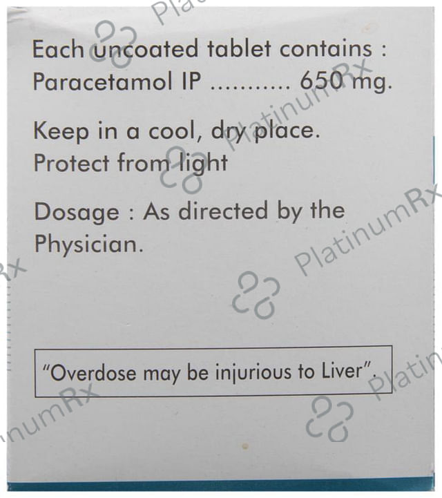 Dolopar 650mg Tablet 15s