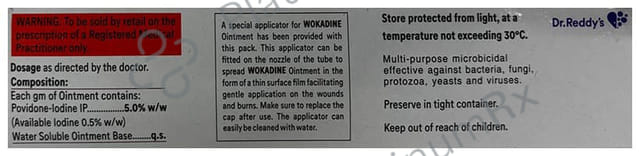 Wokadine 5% Ointment 125gm