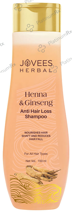 Jovees Henna & Ginseng Anti Hair Loss Shampoo 150 ml