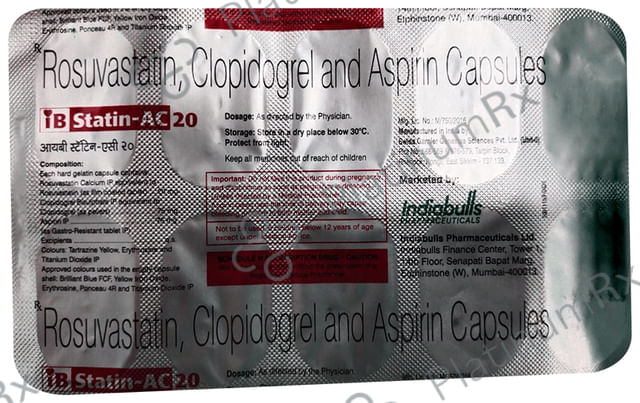 IB Statin-AC 20 Capsule