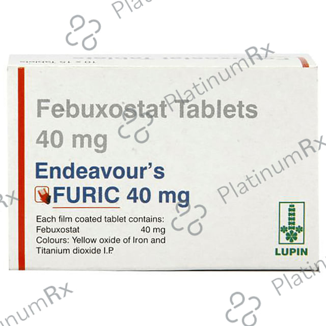 Furic 40mg Tablet 15s