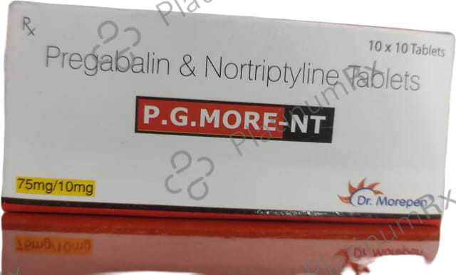 PG More NT 75/10mg Tablet 10s