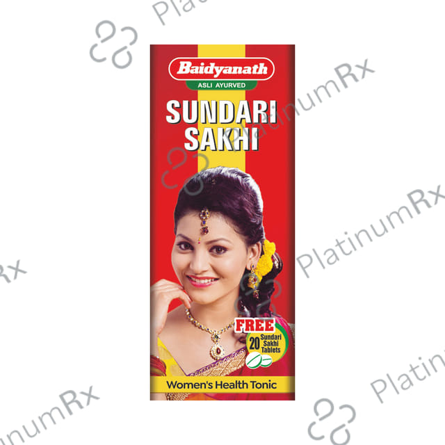 Baidyanath (Jhansi) Sundari Sakhi Tonic with 45 Sundari Sakhi Tablet Free