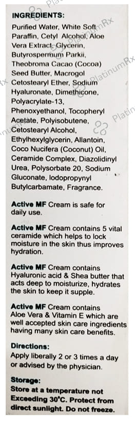 Active MF Moisturising Cream 100gm