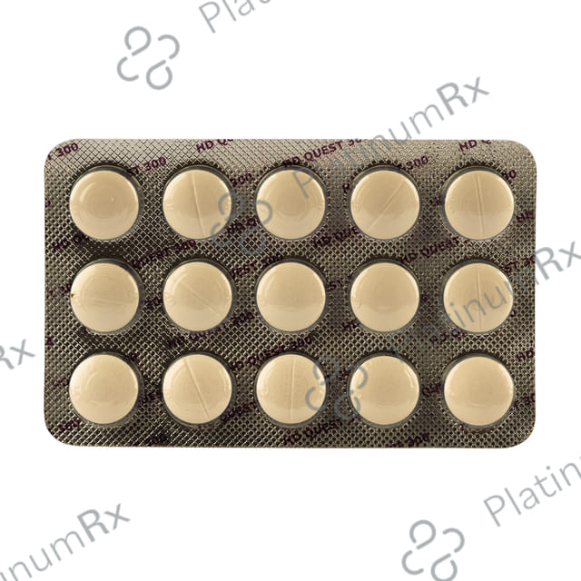 Hd Quest 300mg Tablet 15s