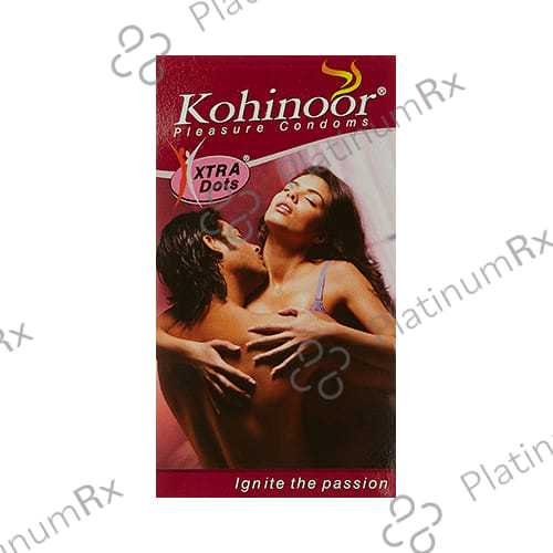 Kohinoor Xtra Dots Condom 3s