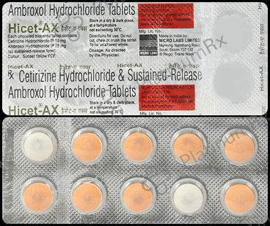Hicet AX 85mg Tablet SR 10s