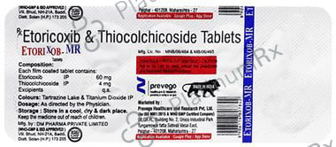 Etorixob MR 60/4mg Tablet 10s