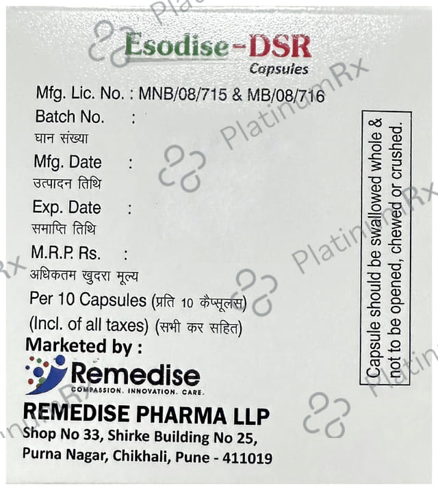 Esodise-DSR Capsule