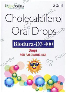 Biodura D3 400 Oral Drops