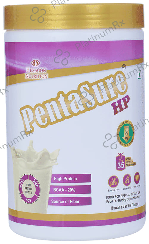 Pentasure HP Banana Vanilla Flavour Powder 1kg