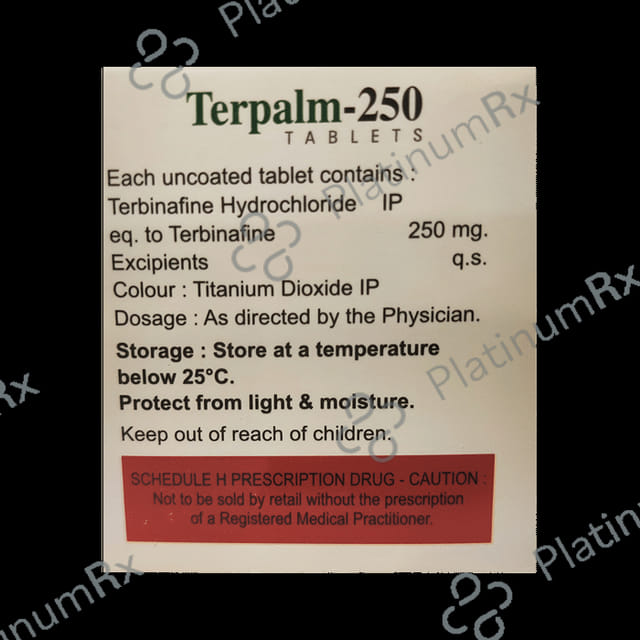 Terpalm 250mg Tablet 17s