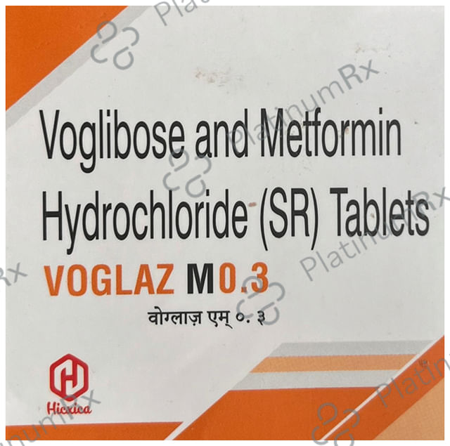 Voglaz M 0.3 Tablet SR 10s