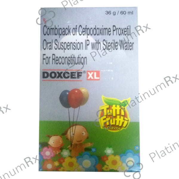 Doxcef XL 50mg Syrup 60ml