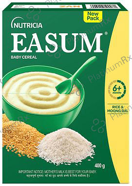 Easum Baby Cereal Rice & Moong Dal Powder 400gm