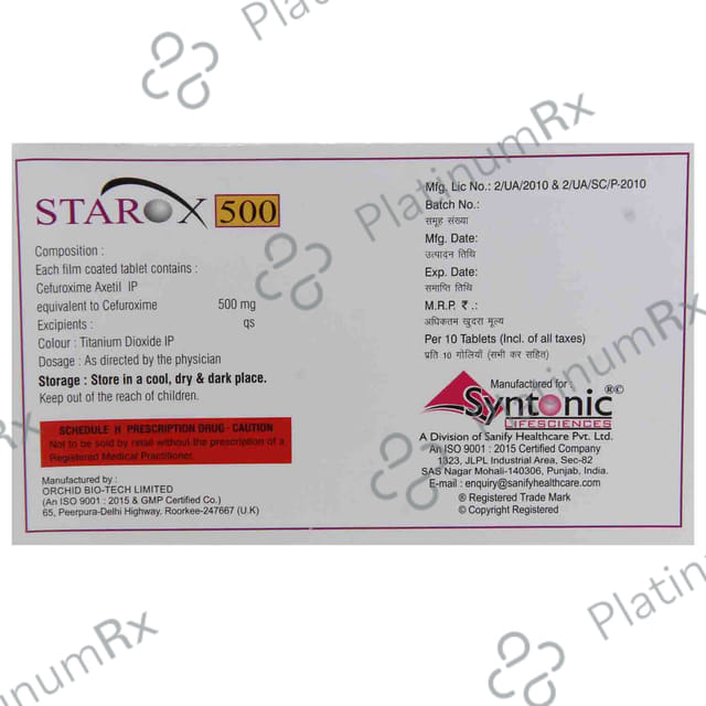 Starox 500mg Tablet