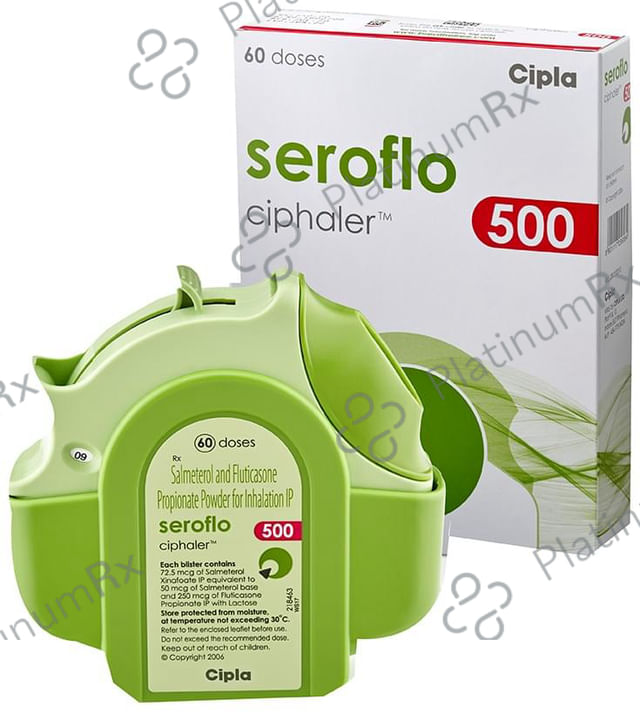 Seroflo 500/50mcg Ciphaler 60MDI