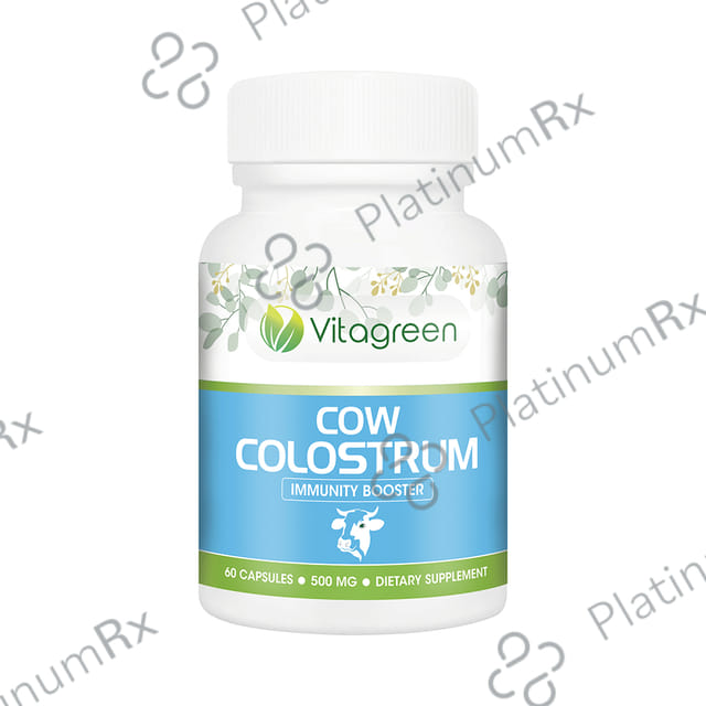 Vitagreen Cow Colostrum 500mg Capsule