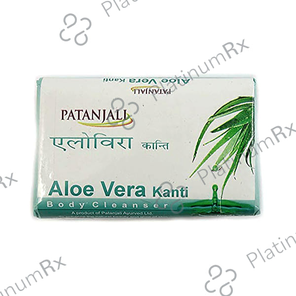 Patanjali Ayurveda Aloe Vera Kanti Body Cleanser Soap 57 gm