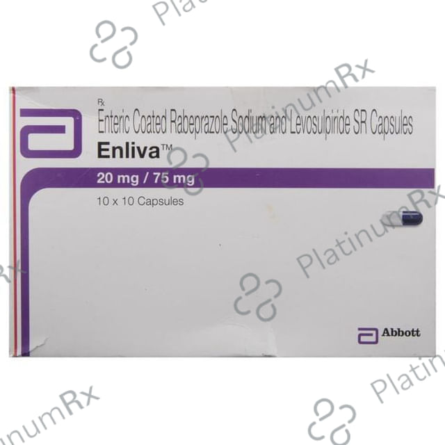 Enliva 20/75mg Capsule SR 10s