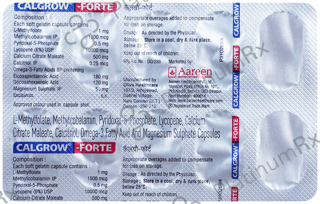 Calgrow Forte Capsule 10s