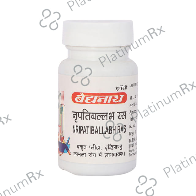 Baidyanath (Jhansi) Nripatiballabh Ras Tablet
