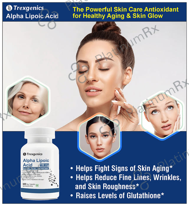 Trexgenics Alpha lipoic Acid Veg Capsule 60s