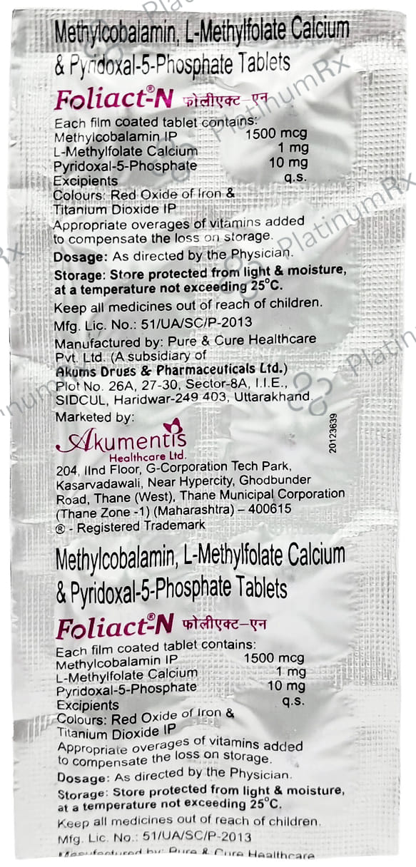 Foliact-N Tablet