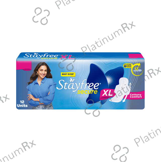 Stayfree Secure Cottony Soft with Wings Pads XL 12s