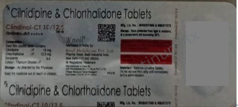 Clindinol CT 10/12.5mg Tablet 10s