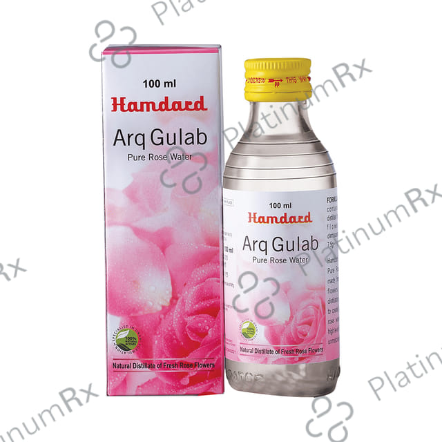 Hamdard Arq Gulab Pure Gulab Jal/ Rose Water