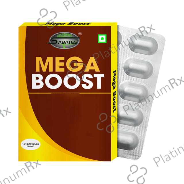 Sabates Mega Boost Capsule 10 capsules