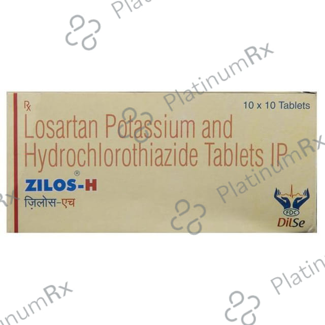Zilos H 12.5/50mg Tablet 10s