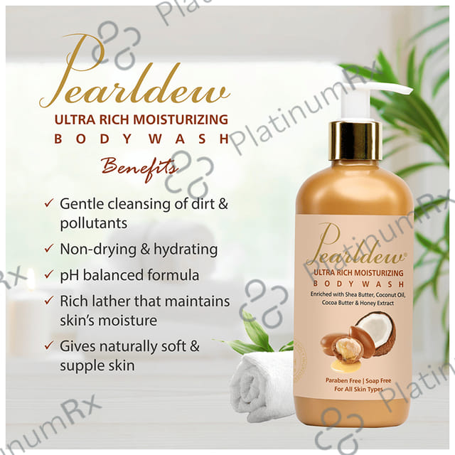 Pearldew Ultra Rich Moisturizing Body Wash 300ml