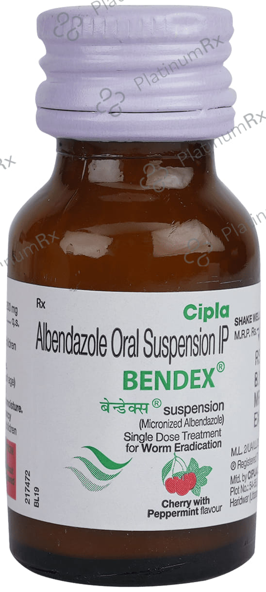 Bendex 200mg Suspension 10ml