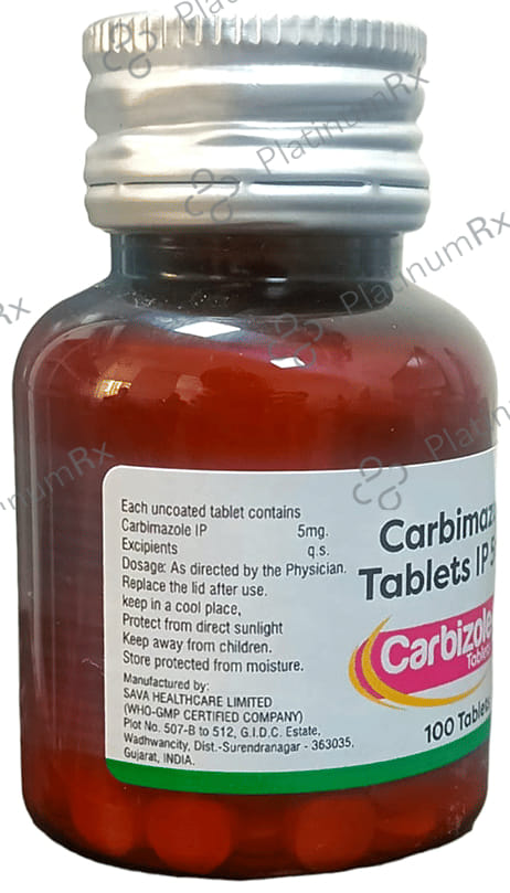 Carbizole 5mg Tablet 100s