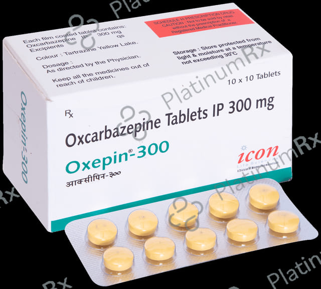 Oxepin 300mg Tablet 10s