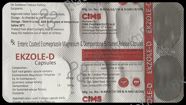 Ekzole-D Capsule SR