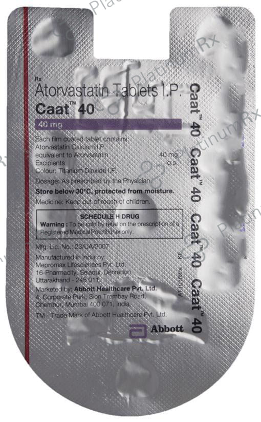 CAAT 40mg Tablet 10s