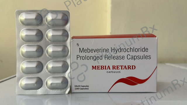 Mebia Retard 200mg Capsule 10s
