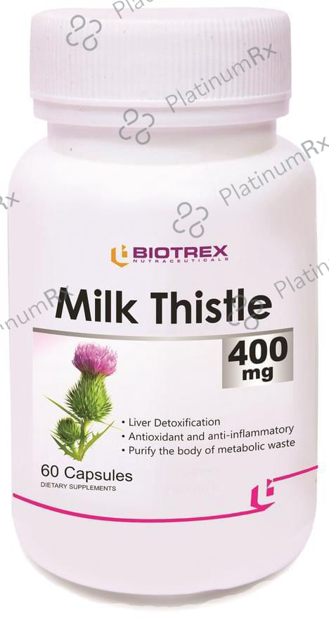 Biotrex Milk Thistle 400mg Capsule