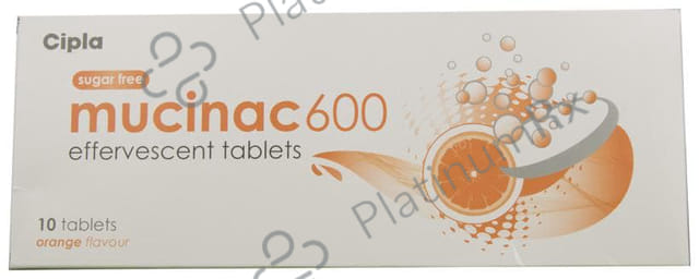 Mucinac 600mg Effervescent Tablet 10s
